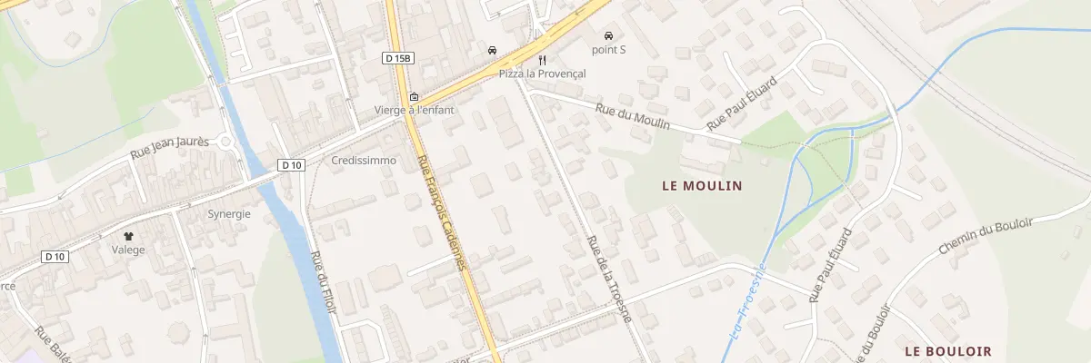 Plan du 6 Rue de la Troesne à Gisors