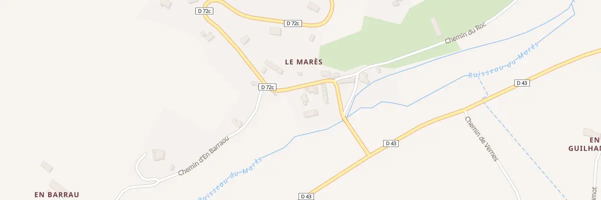 Plan du 76 Le Marais Rd 813 à Avignonet-Lauragais