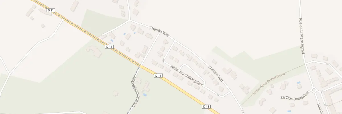 Plan du 18 All des Châtaigniers à Thoiry