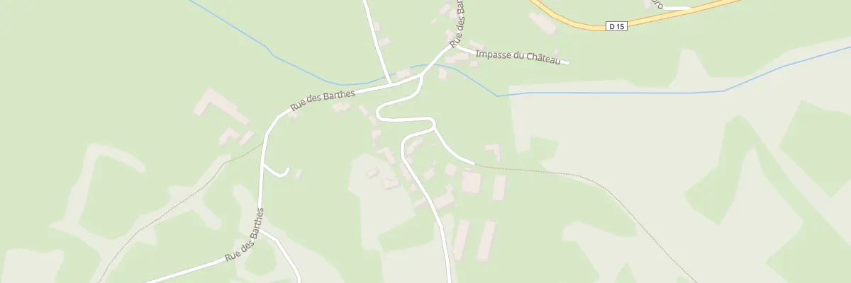 Plan du 175 Rte de Bégot à Bio