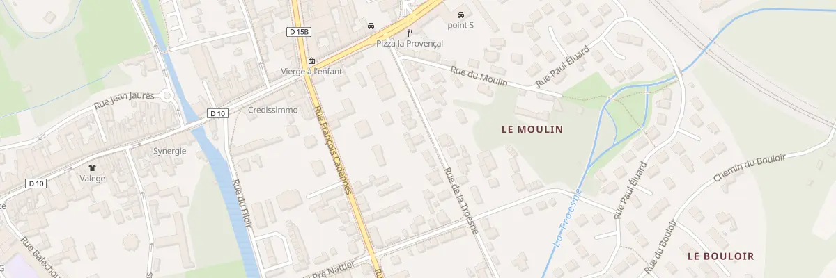 Plan du 8 Rue de la Troesne à Gisors