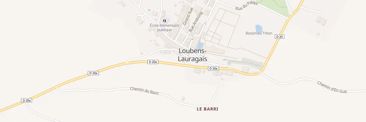Plan du 3 Rue des Vieux Moulins à Loubens-Lauragais