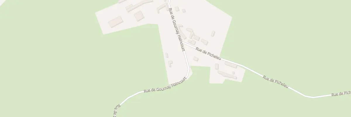 Plan du 28 Rue de Gournay Haincourt à Hécourt