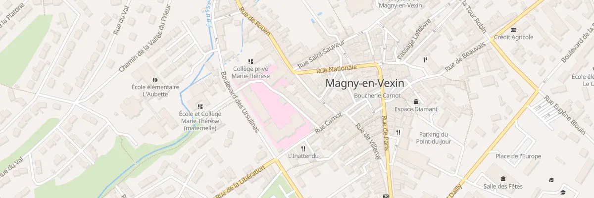 Plan du 14 Rue de l’Abreuvoir à Magny-en-Vexin
