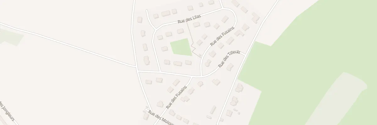 Plan du 6 Rue des Fusains à Grand-Laviers