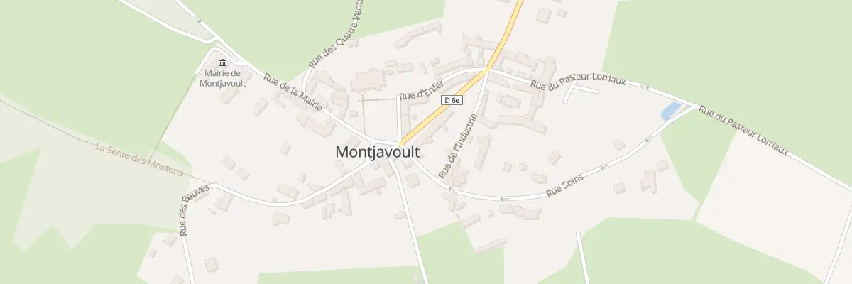 Plan du 29 Gr Grande Rue à Montjavoult