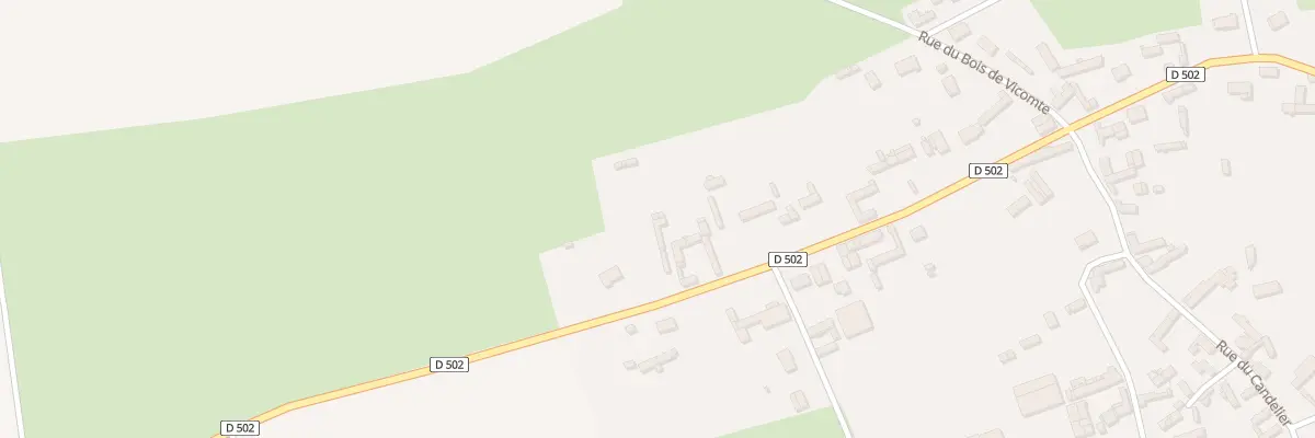 Plan du 50 Rue d’Aumale à Gauville