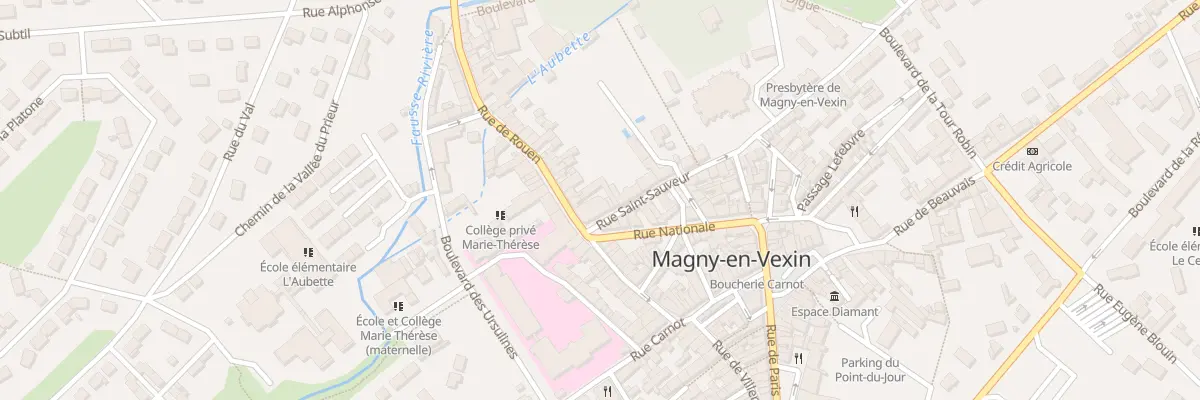 Plan du 4 Rue de Rouen à Magny-en-Vexin