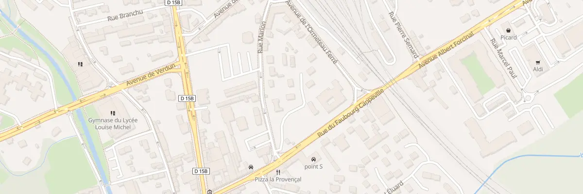 Plan du 39D Rue du Faubourg Cappeville à Gisors