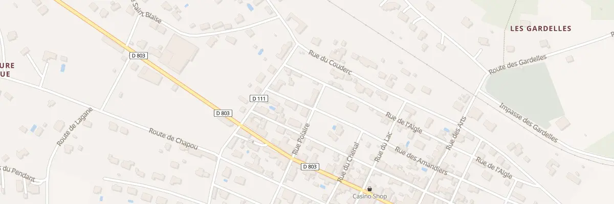 Plan du 237 Rue Polaire à Puybrun
