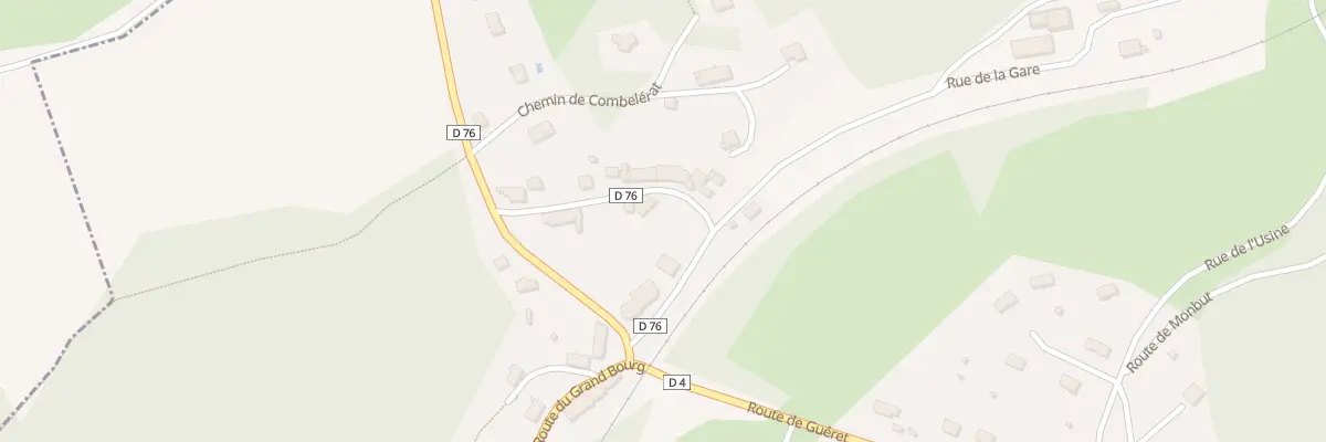 Plan du 6 Rue de la Gare à La Brionne
