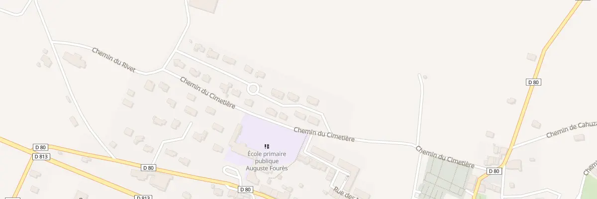 Plan du 19 La Bordette à Avignonet-Lauragais