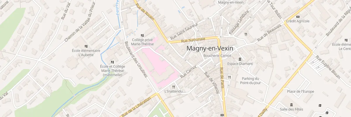 Plan du 17 Rue de l’Hôtel de Ville à Magny-en-Vexin