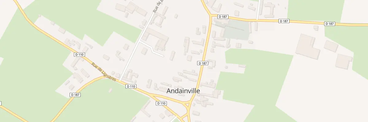 Plan du 5 Rue de l’Église à Andainville