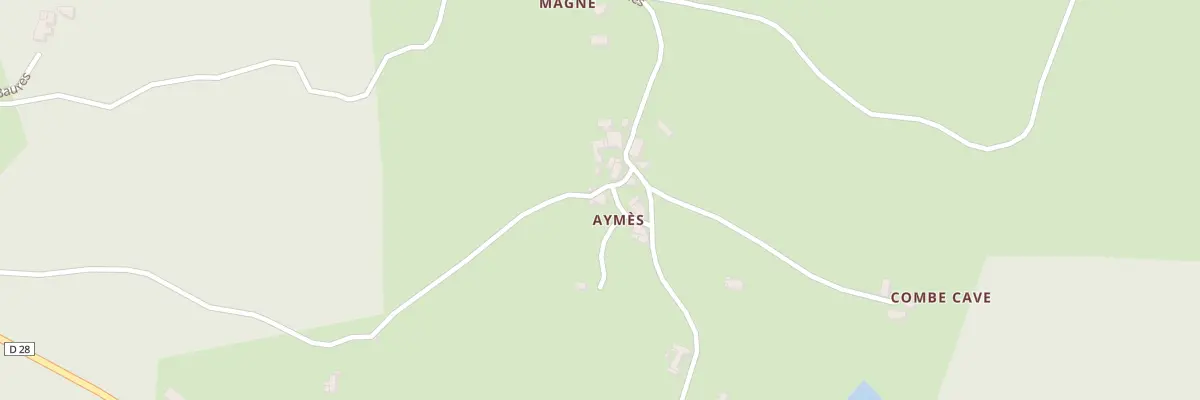 Plan du 5143 Ayme à Vaour