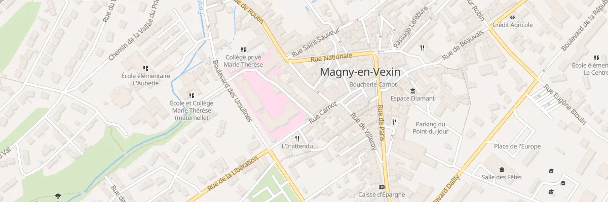 Plan du 6 Rue de l’Abreuvoir à Magny-en-Vexin