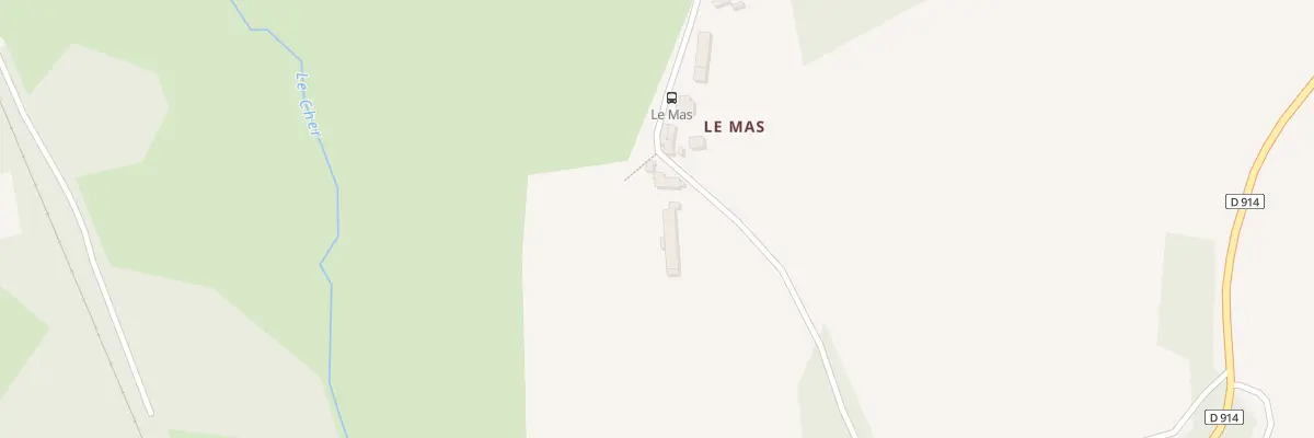 Plan du 3 Le Mas à La Brionne