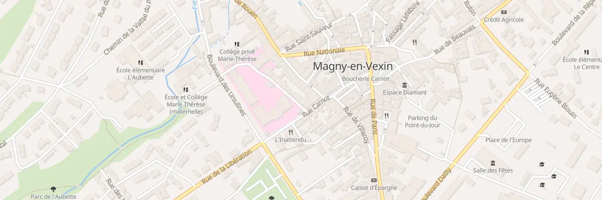 Plan du 2 Rue de l’Abreuvoir à Magny-en-Vexin