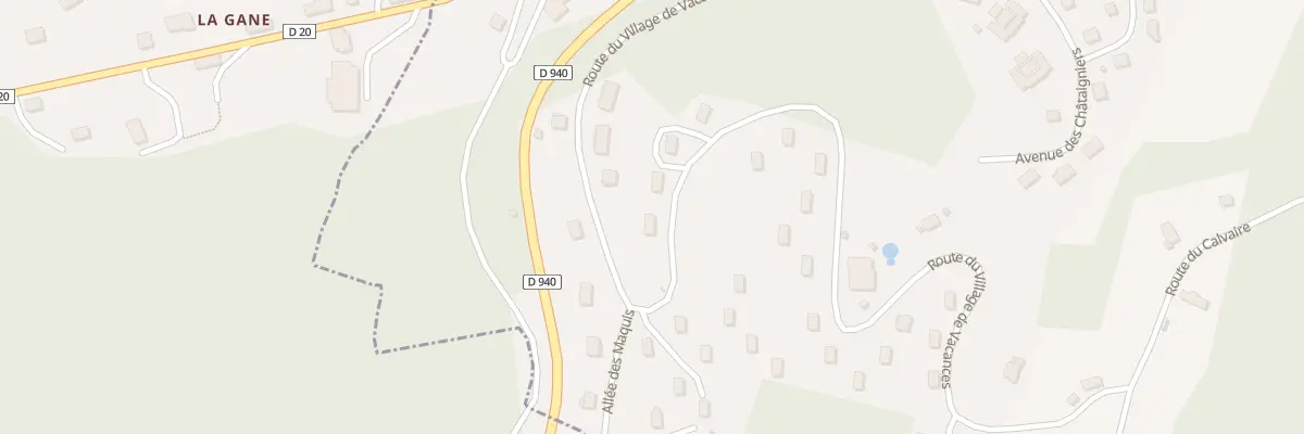 Plan du 17 Rte du Village de Vacances à Treignac