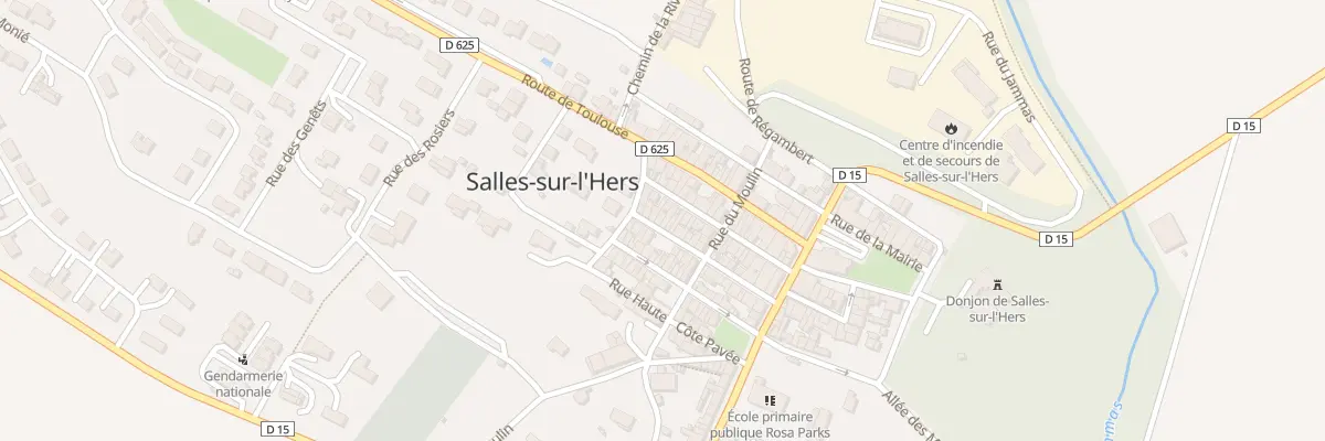 Plan du 30 Rue Saint Mathieu à Salles-sur-l’Hers
