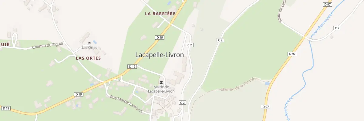 Plan du 5024 Village à Lacapelle-Livron