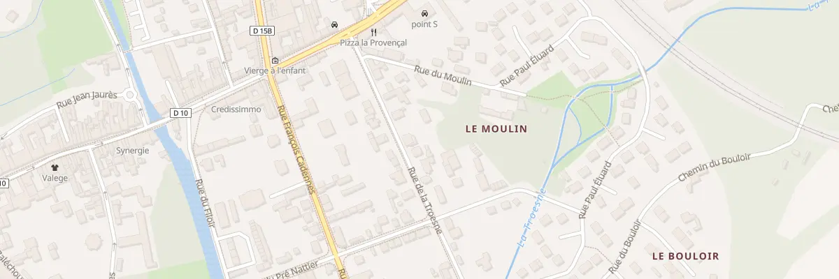 Plan du 11 Rue de la Troesne à Gisors