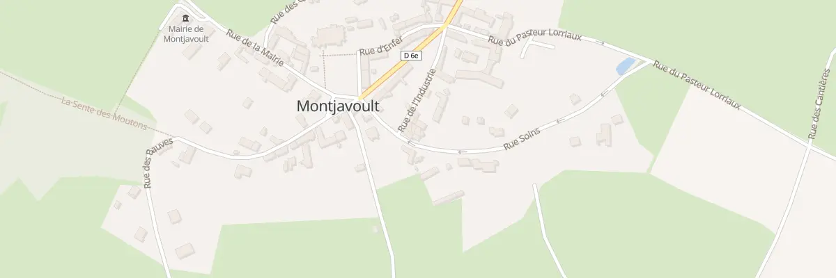 Plan du 7 Rue Soins à Montjavoult