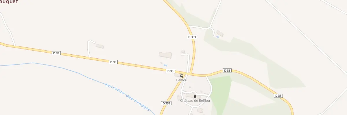 Plan du 51 Bessire à Belflou