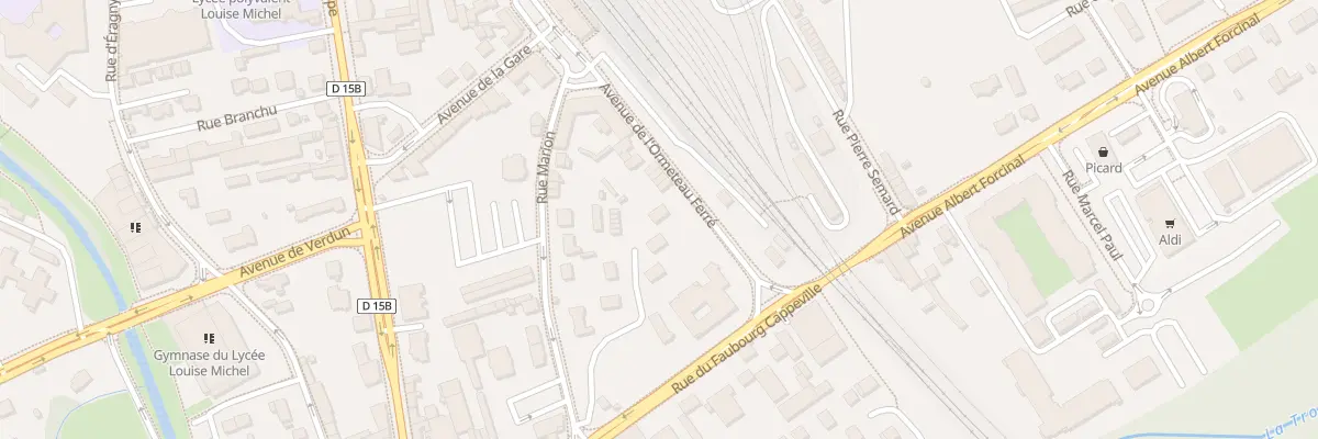 Plan du 39C Rue du Faubourg Cappeville à Gisors