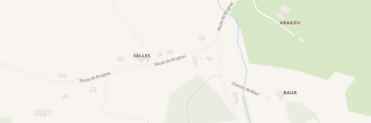 Plan du 1059 Rte de Brugnac à Castelnau-de-Montmiral