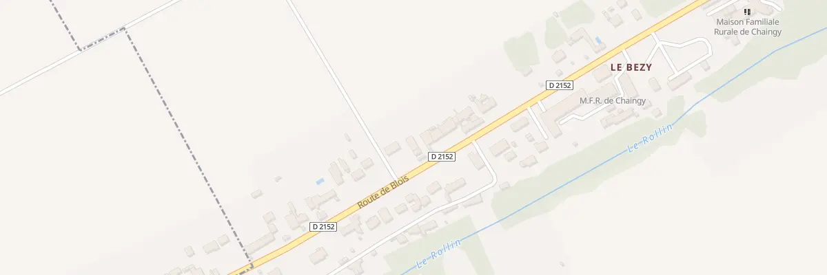 Plan du 46 Rte de Blois à Chaingy