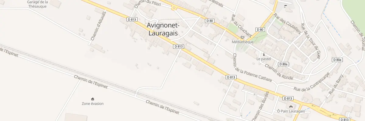Plan du 23 Av d’Occitanie à Avignonet-Lauragais