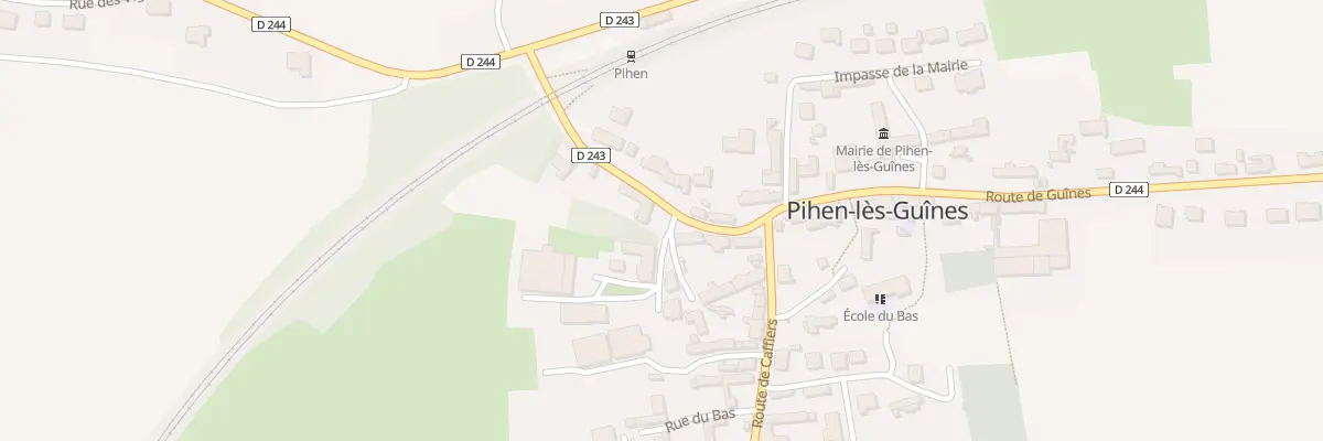 Plan du 6 Imp du Tilleul à Pihen-lès-Guînes