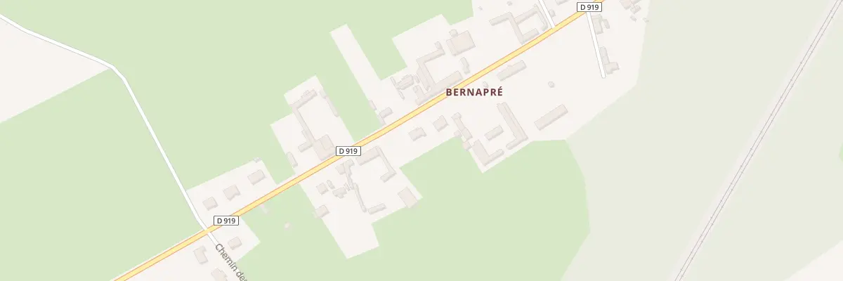 Plan du 13 Rue de Bernapre à Romescamps