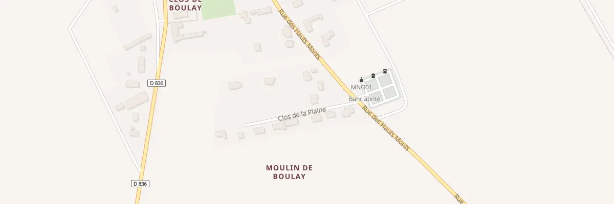 Plan du 24 Rue des Hauts Monts à Boulay-les-Barres