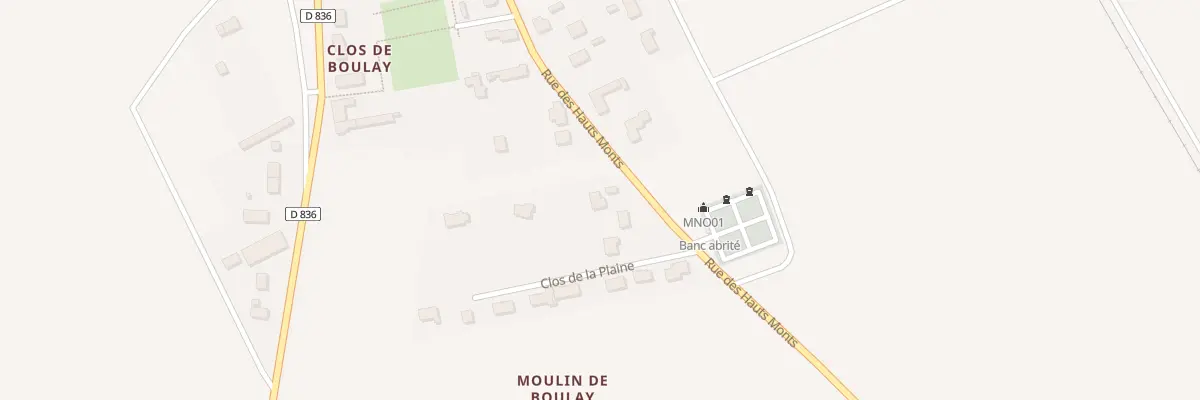 Plan du 20 Rue des Hauts Monts à Boulay-les-Barres