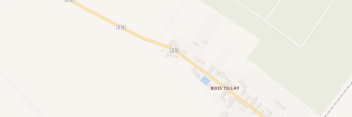 Plan du 6 Bois Tillay à Tillay-le-Péneux