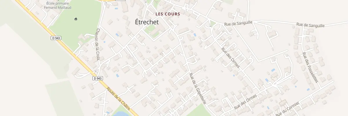 Plan du 11 All de la Gayetterie à Étrechet
