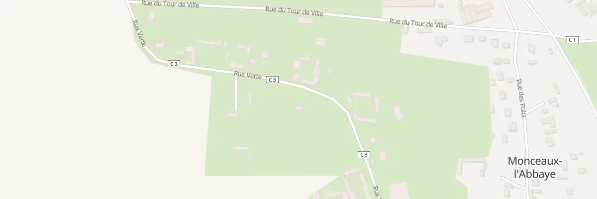 Plan du 9 Rue Verte à Monceaux-l’Abbaye
