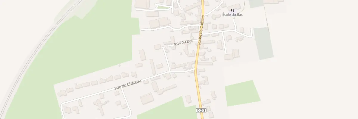 Plan du 44 Rue du Château à Pihen-lès-Guînes