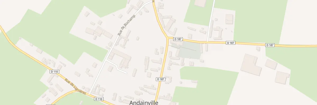 Plan du 9 Rue de l’Église à Andainville