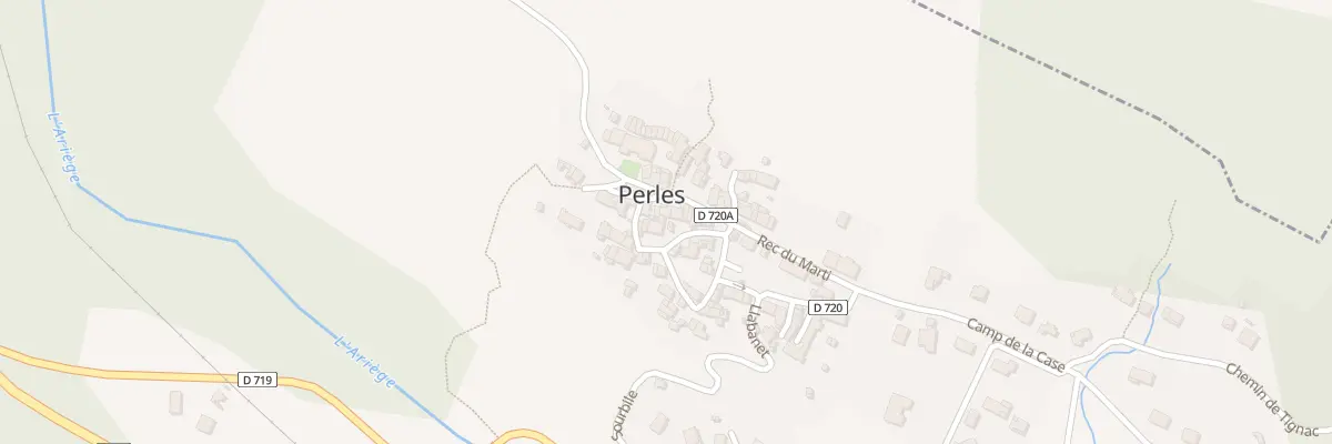 Plan du 5001 Perles à Perles-et-Castelet