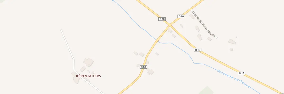 Plan du 45A Beringuiers à Cambiac