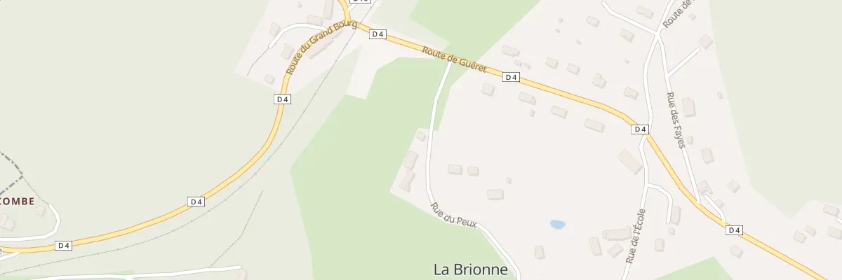 Plan du 8 Rue du Peux à La Brionne