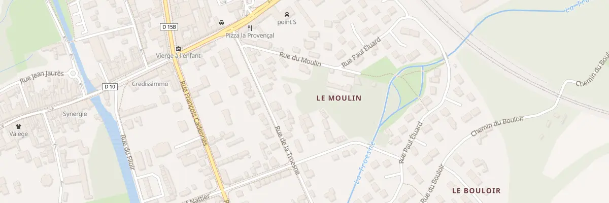 Plan du 9 Rue de la Troesne à Gisors