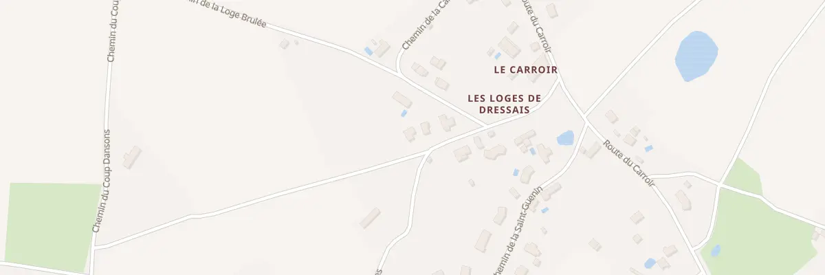 Plan du 4 All des Petites Brandes à Ardentes