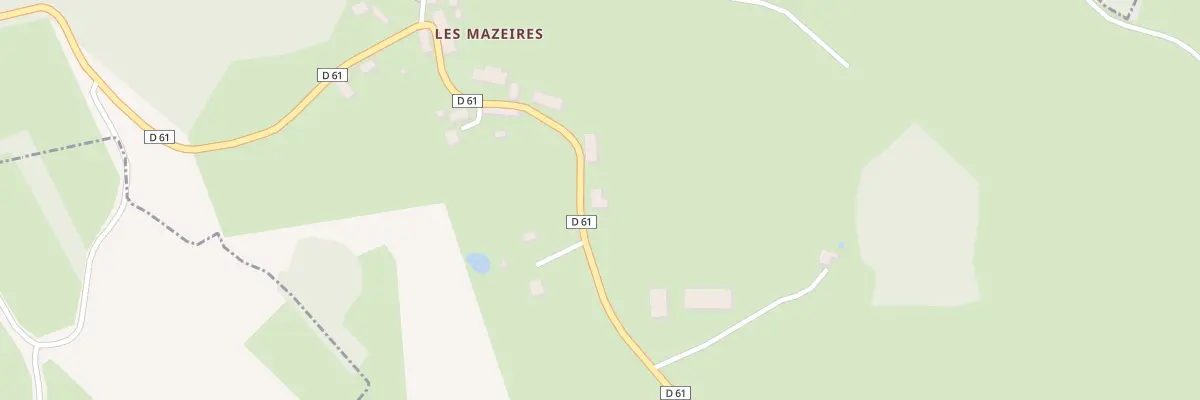 Plan du 2 Les Mazeires à Saint-Éloi