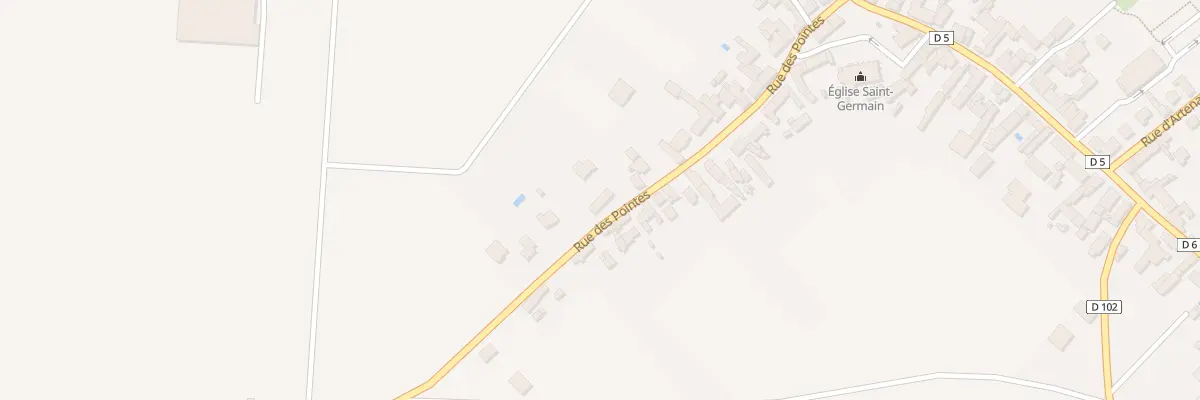Plan du 261 Rue des Pointes à Sougy