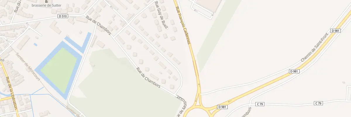Plan du 23 Rue des Clairs Logis à Gisors