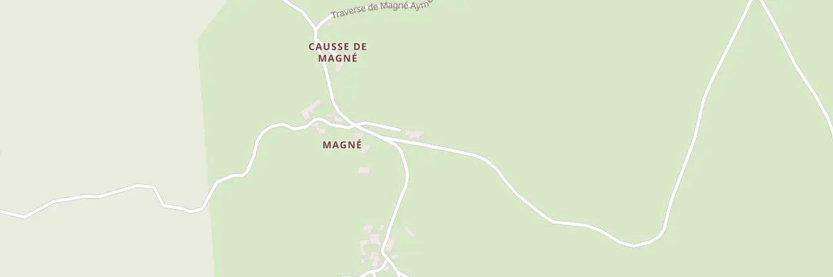Plan du 793 Tra de Magné Aymès à Vaour